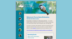 Desktop Screenshot of losgatosbirdwatcher.com